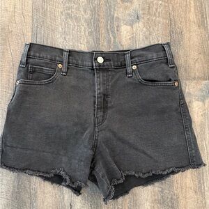 Signature by Levi Strauss Dark Gray/Black Jean Shorts